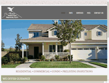 Tablet Screenshot of eagleinspectionservices.com